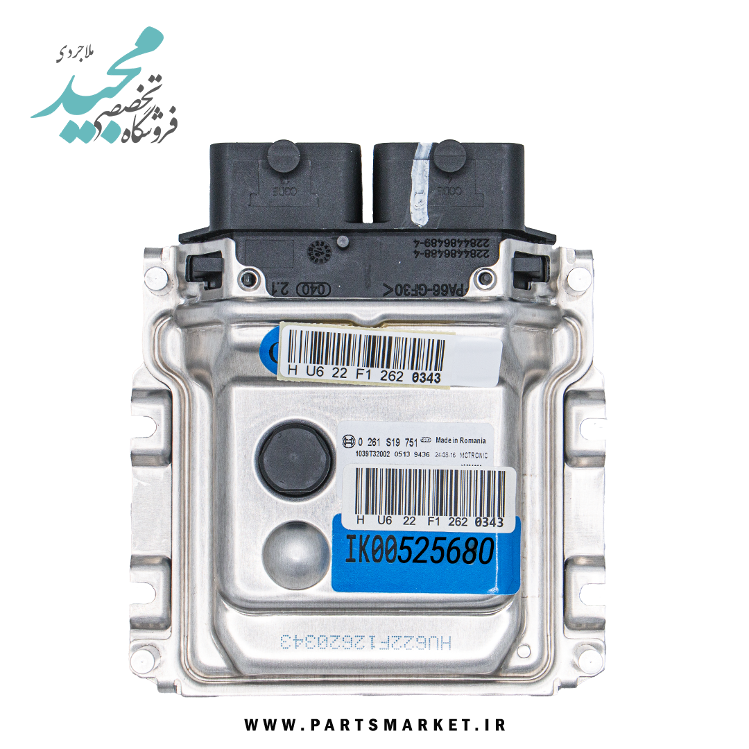 کامپیوتر ECU موتور ME17.9.81 پژو پارس اتومات TU5 ، بوش IK00525680